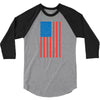 american flag 3/4 Sleeve Shirt