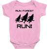 run forest run Baby Bodysuit
