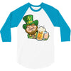 saint patrick day 3/4 Sleeve Shirt