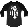 bones grenade jesse pinkman breaking the bad fully printed 3/4 Sleeve Shirt