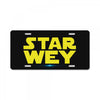 Star Wey Lightsaber License Plate