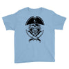 skull with beard Youth Tee
