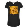 nose digger Maternity Scoop Neck T-shirt