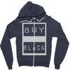 buy black Zipper Hoodie