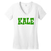 Kale Vegan Women's V-Neck T-Shirt