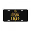 kings are born in 1989 License Plate