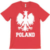 poland polska polish football flag new T-Shirt