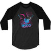 over 9000 80's 3/4 Sleeve Shirt