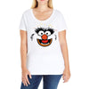 animal face Ladies Curvy T-Shirt