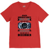 Never Underestimate A Man Who Watches Black Mirror And Was Born in V-Neck Tee