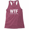 where's the food Racerback Tank
