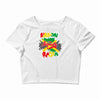 rasta nation, the reggae and dancehall Crop Top