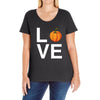 love pumpkin Ladies Curvy T-Shirt
