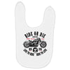 ride or die Baby Bibs