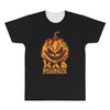 mad halloween pumpkin All Over Men's T-shirt