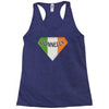 donnelly irish superhero Racerback Tank