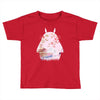 totoro with asian landscape Toddler T-shirt