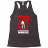zombie  do not feed the zombies fun Racerback Tank