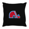 quebec nordiques Throw Pillow