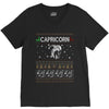 capricorn christmas ugly sweater V-Neck Tee