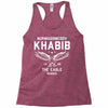 khabib the eagle Racerback Tank