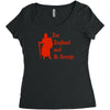 for england and st Women's Triblend Scoop T-shirt