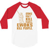 kill people funny 3/4 Sleeve Shirt