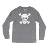 onepiece  straw hat crew flag luffy pirates anime Long Sleeve Shirts