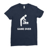 new dad to be gamer over Ladies Fitted T-Shirt
