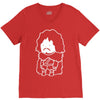 snow man V-Neck Tee