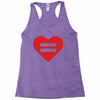 Equality Heart Racerback Tank