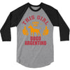 This Girl Loves Her Dogo Argentino 3/4 Sleeve Shirt
