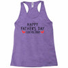 Happy Father's Day I Love Daddy Onesie-Father's Day Racerback Tank