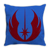 jedi order star wars rebel knight alliance Throw Pillow