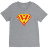 with superman vw logo V-Neck Tee