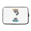 portal cat Laptop sleeve