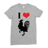 i love cock Ladies Fitted T-Shirt
