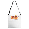 oranges blood oranges Adjustable Strap Totes