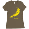 retro velvet underground andy warhol banana rock black t shirt sz s m Ladies Fitted T-Shirt