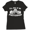 photography Ladies Fitted T-Shirt