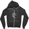 neverending christmas Zipper Hoodie