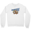 octopus with bubble gun goes pewpew Crewneck Sweatshirt