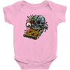 pizzaskull sticker original Baby Onesie