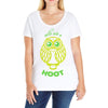 owls are a hoot Ladies Curvy T-Shirt