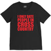 i only date people V-Neck Tee