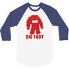 big foot 3/4 Sleeve Shirt