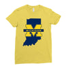 Indiana for Michigan - Limited edition Ladies Fitted T-Shirt