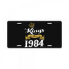 kings are born in 1984 License Plate