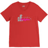 lady firefighter V-Neck Tee