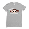 December Peeking Out Baby Boy in Spanish Ladies Fitted T-Shirt
